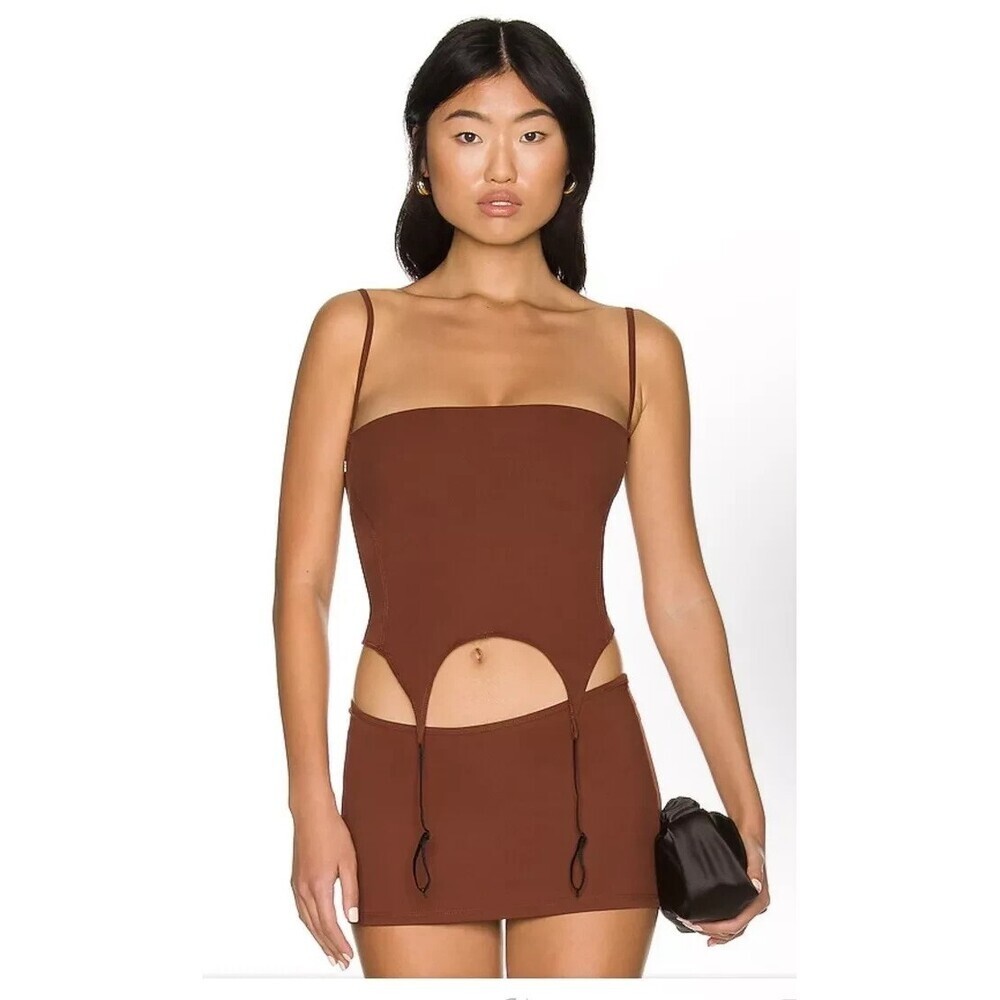 Miaou Phoenix Tank Size XS Womens Brown $235
